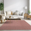 Dalyn Hinton HN1 Red Area Rug Lifestyle Image Feature