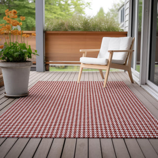 Dalyn Hinton HN1 Red Area Rug