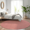 Dalyn Hinton HN1 Red Area Rug