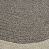 Colonial Mills Hudson HN31 Dark Gray Area Rug Closeup Image