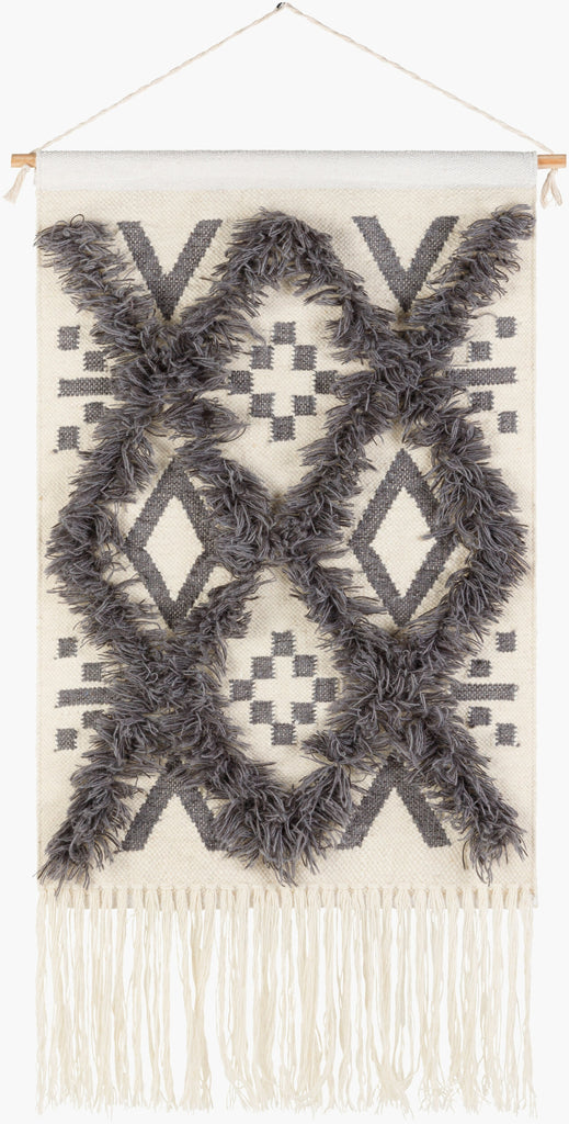 Surya Helena HNA-1003 Charcoal Wall Art main image