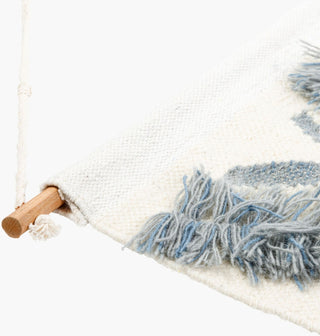 Surya Helena HNA-1005 Denim Wall Art Detail
