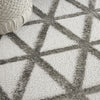 Nourison Highlands HND01 Grey Area Rug Corner Image