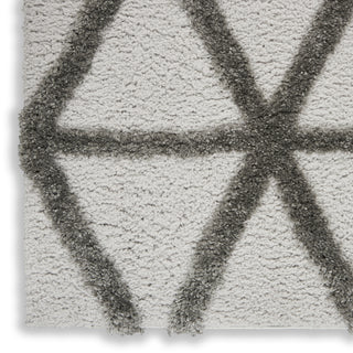 Nourison Highlands HND01 Grey Area Rug Texture Image