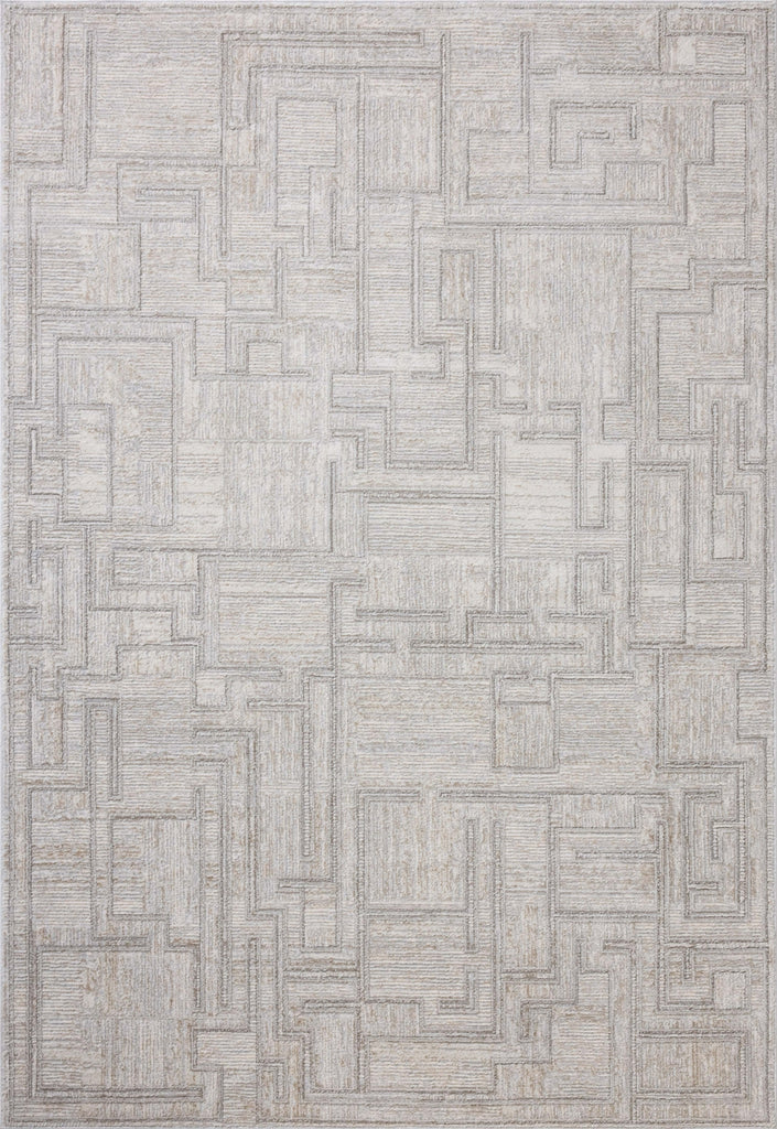 Loloi Hollis HOL-01 Grey / Ivory Area Rug main image