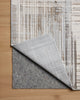 Loloi Hollis HOL-02 Pebble / Ivory Area Rug Backing Image