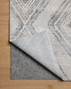 Loloi Hollis HOL-05 Mist / Natural Area Rug Backing Image