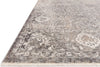Loloi Homage HOM-03 Stone/Ivory Area Rug Corner Image