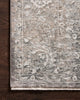 Loloi Homage HOM-03 Stone/Ivory Area Rug Corner Image