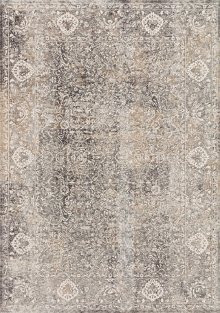 Loloi Homage HOM-03 Stone/Ivory Area Rug Main Image