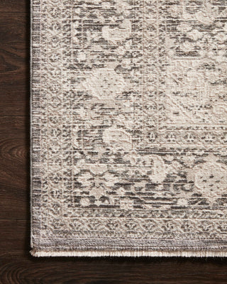 Loloi Homage HOM-04 Ivory/Grey Area Rug Corner Image