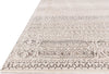 Loloi Homage HOM-05 Ivory/Silver Area Rug Corner Image