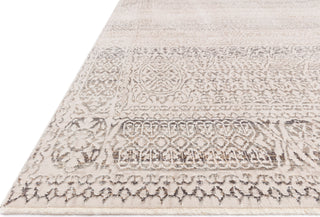 Loloi Homage HOM-05 Ivory/Silver Area Rug Corner Image