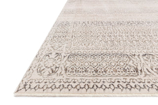 Loloi Homage HOM-05 Ivory/Silver Area Rug Corner Image