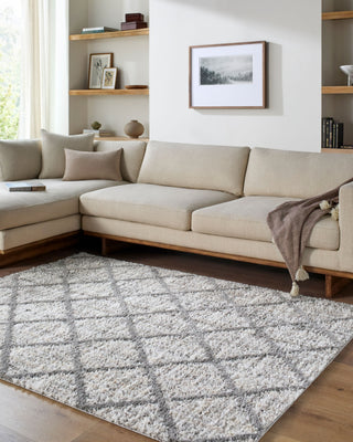 Livabliss Honour HON-2302 The Prominent Colors In Rug Are: Light Gray Area Room Scene