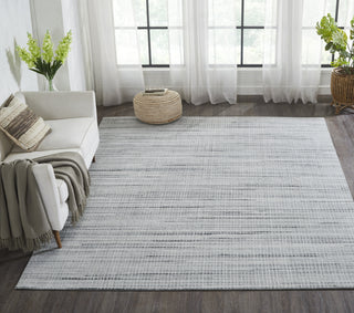 Ancient Boundaries Houston HOU-1227 Grey White Strie Area Rug Alternative Image