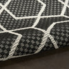 Nourison Horizon Indoor/Outdoor HOZ01 Black Area Rug Detail Image