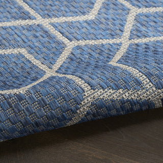 Nourison Horizon Indoor/Outdoor HOZ01 Denim Area Rug Detail Image