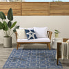 Nourison Horizon Indoor/Outdoor HOZ01 Denim Area Rug Swatch Image