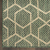Nourison Horizon Indoor/Outdoor HOZ01 Green Area Rug main image
