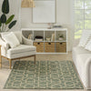 Nourison Horizon Indoor/Outdoor HOZ01 Green Area Rug Swatch Image
