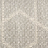 Nourison Horizon Indoor/Outdoor HOZ01 Grey Area Rug Corner Image