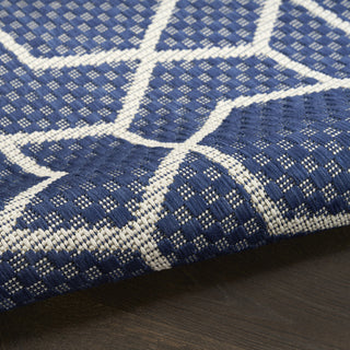 Nourison Horizon Indoor/Outdoor HOZ01 Navy Area Rug Detail Image