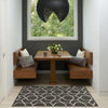 Nourison Horizon Indoor/Outdoor HOZ01 Black Area Rug 