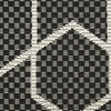 Nourison Horizon Indoor/Outdoor HOZ01 Black Area Rug 