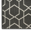 Nourison Horizon Indoor/Outdoor HOZ01 Black Area Rug 