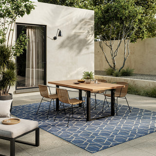 Nourison Horizon Indoor/Outdoor HOZ01 Denim Area Rug 