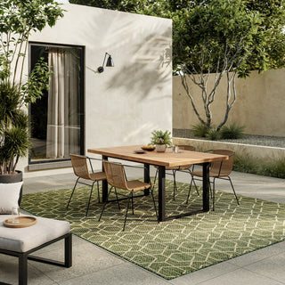 Nourison Horizon Indoor/Outdoor HOZ01 Green Area Rug 