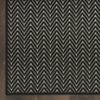 Nourison Horizon Indoor/Outdoor HOZ02 Black Area Rug main image