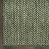 Nourison Horizon Indoor/Outdoor HOZ02 Green Area Rug main image