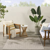 Nourison Horizon Indoor/Outdoor HOZ02 Grey Area Rug Swatch Image