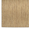 Nourison Horizon Indoor/Outdoor HOZ02 Natural Area Rug Corner Image
