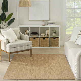 Nourison Horizon Indoor/Outdoor HOZ02 Natural Area Rug Swatch Image