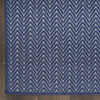 Nourison Horizon Indoor/Outdoor HOZ02 Navy Area Rug main image