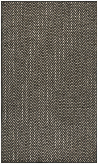 Nourison Horizon Indoor/Outdoor HOZ02 Charcoal Area Rug 