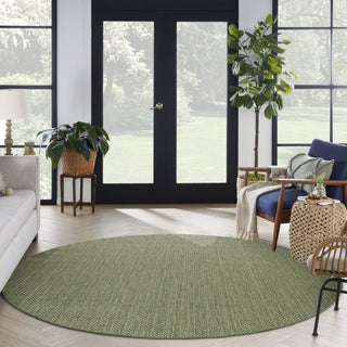 Nourison Horizon Indoor/Outdoor HOZ02 Green Area Rug 