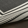 Nourison Horizon Indoor/Outdoor HOZ03 Black Area Rug Detail Image