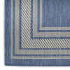 Nourison Horizon Indoor/Outdoor HOZ03 Denim Area Rug Texture Image
