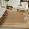 Nourison Horizon Indoor/Outdoor HOZ03 Natural Area Rug Corner Image
