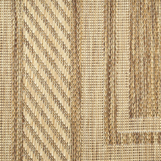 Nourison Horizon Indoor/Outdoor HOZ03 Natural Area Rug Corner Image