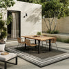 Nourison Horizon Indoor/Outdoor HOZ03 Black Area Rug 