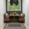 Nourison Horizon Indoor/Outdoor HOZ03 Charcoal Area Rug 