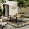 Nourison Horizon Indoor/Outdoor HOZ03 Charcoal Area Rug 