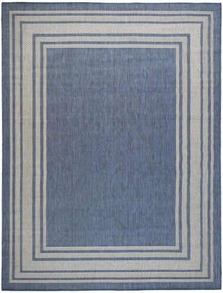 Nourison Horizon Indoor/Outdoor HOZ03 Denim Area Rug main image