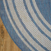 Nourison Horizon Indoor/Outdoor HOZ03 Denim Area Rug Detail Image
