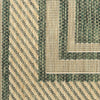 Nourison Horizon Indoor/Outdoor HOZ03 Green Area Rug Swatch Image
